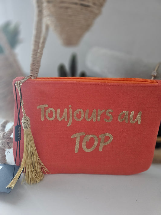 Pochette "toujours au top"