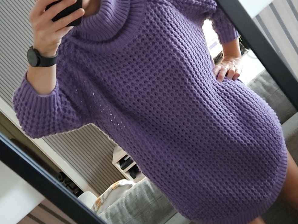 Pull Robe grosse maille